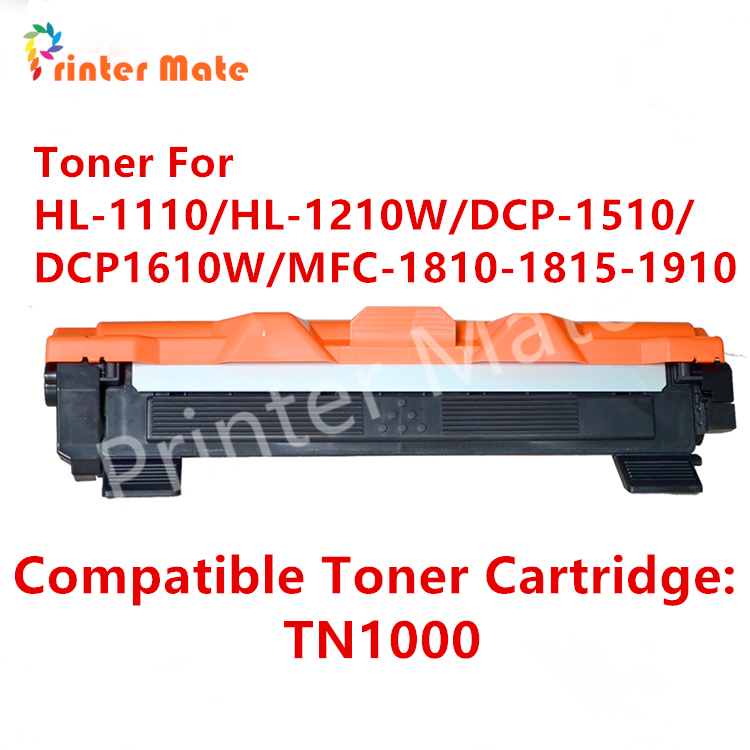 ตลับหมึกเทียบเท่า รุ่น TN1000/TN-1000/T1000/T-1000/1000 ใช้กับ HL-1110/HL-1210/DCP-1510/DCP1610W/MFC-1810-1815-1910