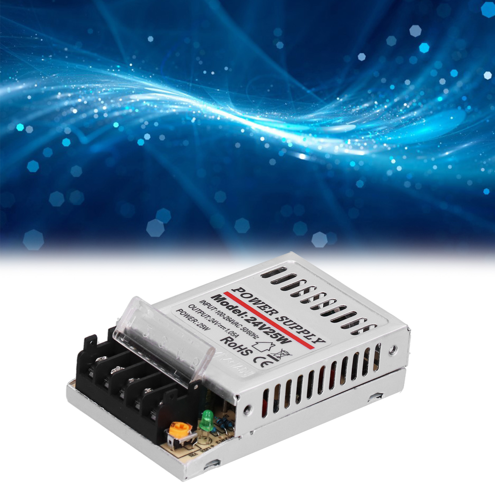 DC 5V-24V Universal Regulated Switching Power Supply 1A-60A 10W-480W LED 3D PSU 