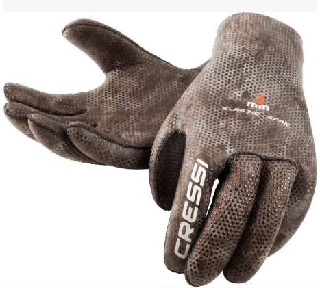 อิตาลี CRESSI Gloves Camouลวงตาถุงมือดำน้ำ ลื่นเย็น 3MM