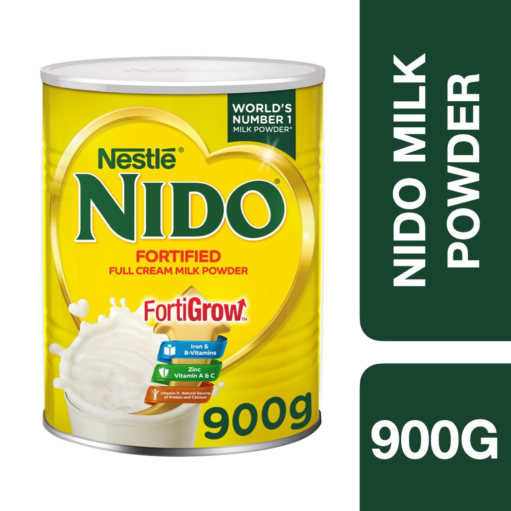 ร้านไทย ส่งฟรี(ราคาต่อ 1 ชิ้น) Nestle Nido Instant Full Cream Milk Powder 400g - 2500g ++ เนสเล่นีโด้ นมผล 400 - 2500g