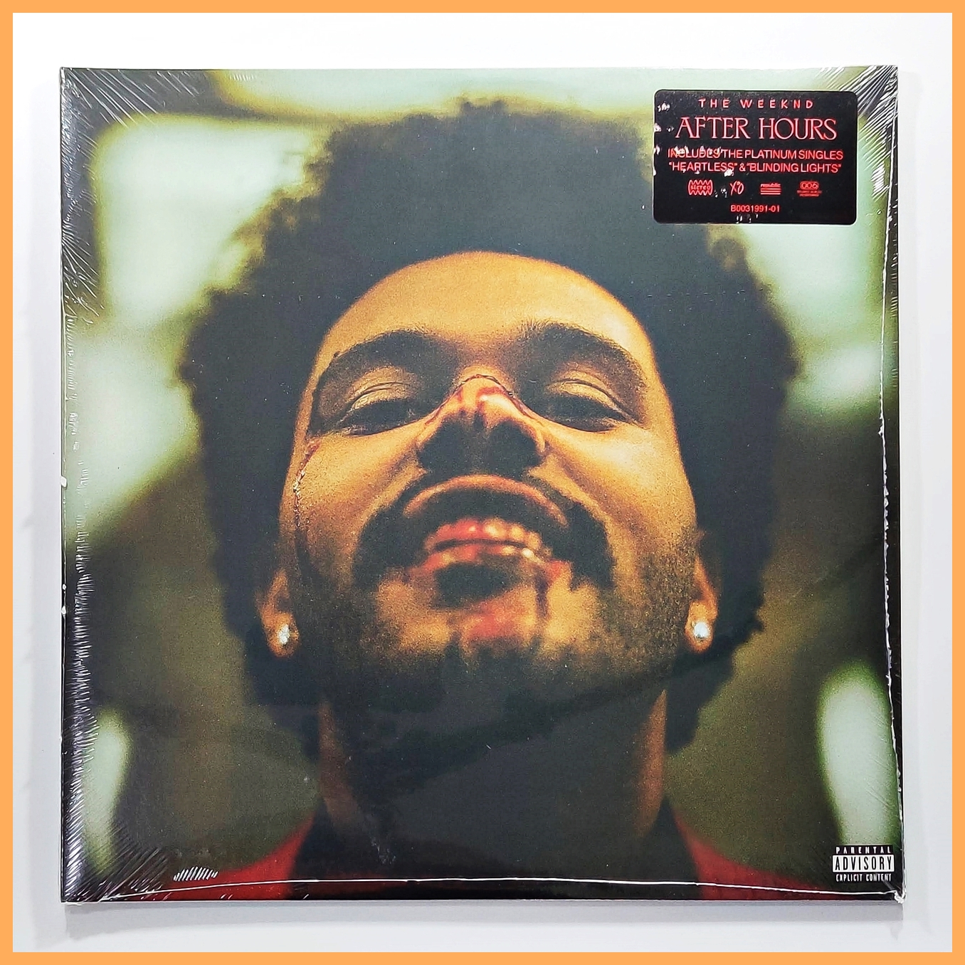 แผ่นเสียง The Weeknd - After Hours (2 LP, Album, Limited, Clear Double White Red Splatter) (แผ่นใหม่)