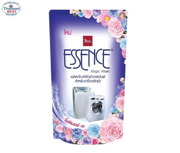 Essence น้ำยาซักผ้าเอสเซ้นซ์ สำหรับเครื่องซักผ้า เมจิกวอช (กลิ่นหอมใหม่) ขนาด 700 มล. ถุงเติม