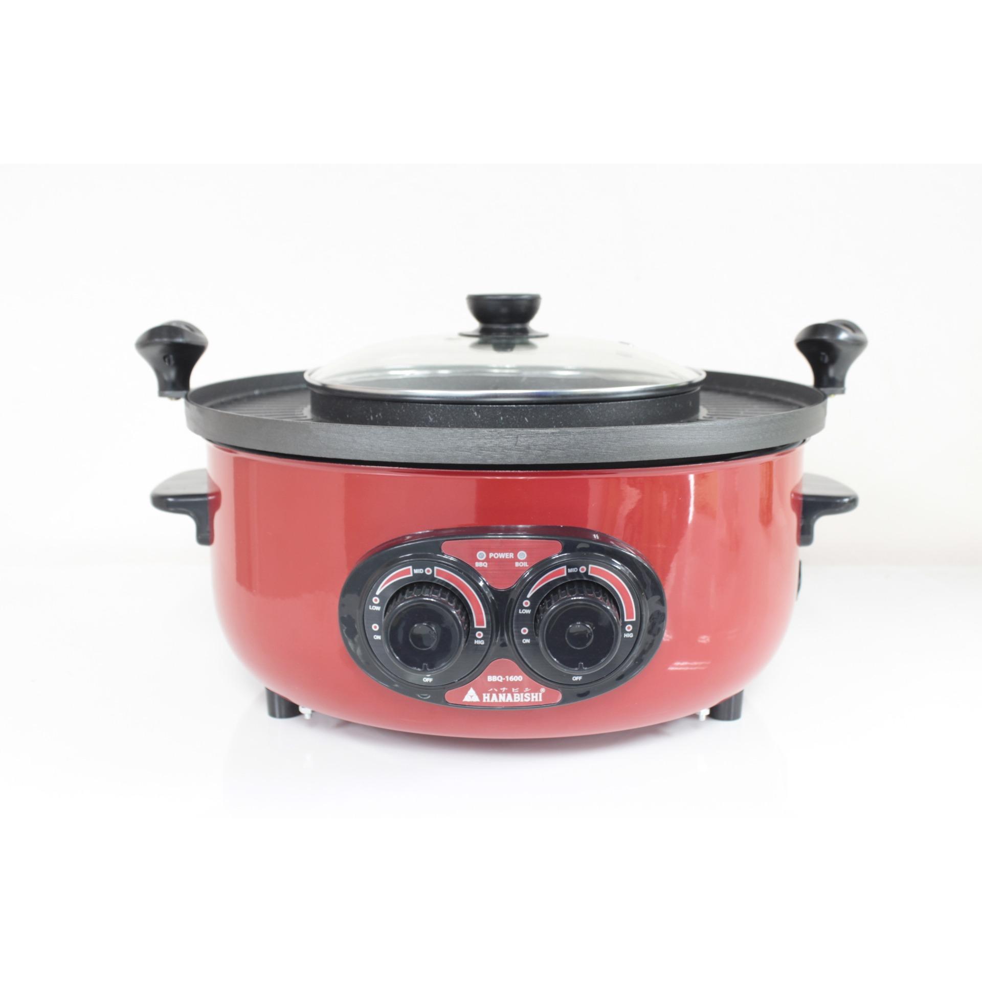 Hanabishi เตาปิ้งย่าง-ชาบู  BBQ-1600