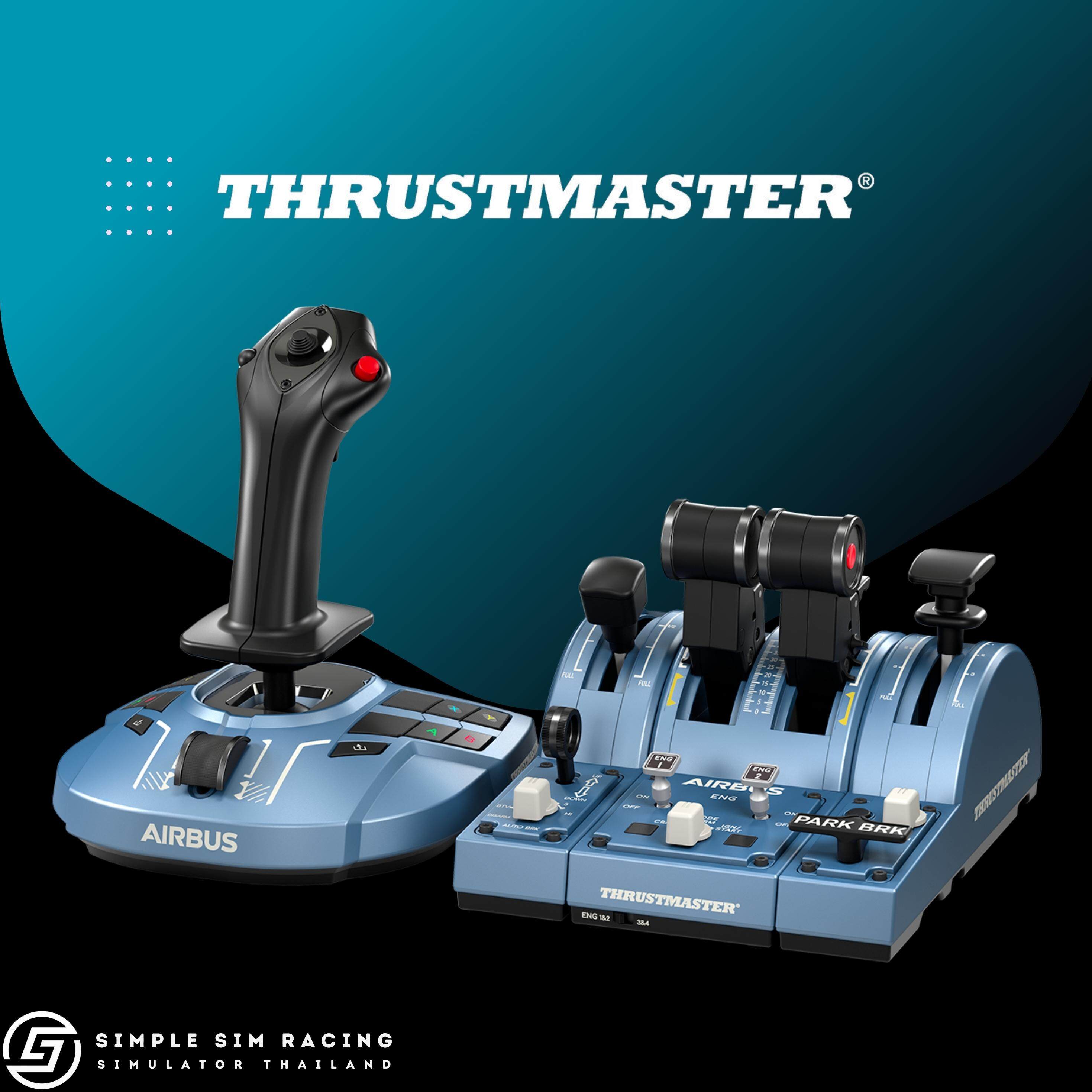 X Sidestick & Throttle Quadrant for Thrustmaster TCA Airbus