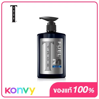 TROS Fuel Deo Shower Cream Zinc & Charcoal 450ml