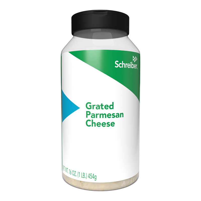 Schreiber Grated Parmesan Cheese ชไรเบอร์ เกรทเทดพาร์เมซานชีส 454 กรัม