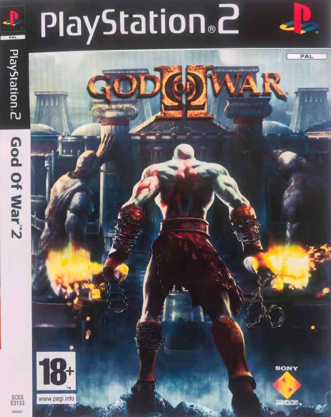 แผ่นเกมส์ PS2 God of War 2