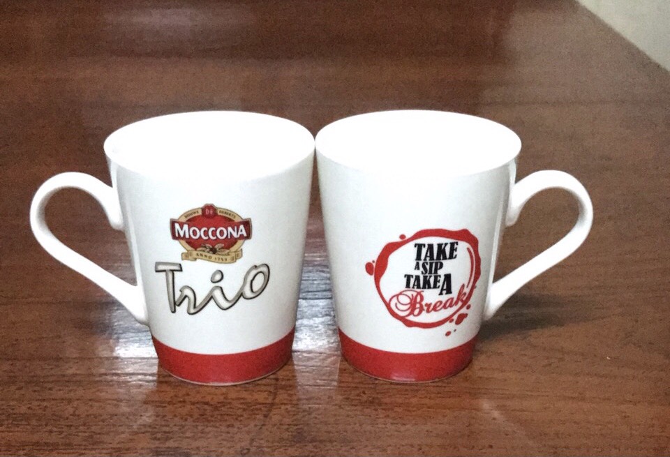 แก้วกาแฟ Moccona (ราคานี้ได้แก้ว 2 ใบ)