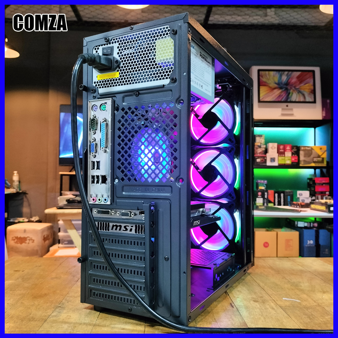 Comza คอมพิวเตอร์ ครบชุด พร้อมใช้ Core-i5 GTX 1050Ti 4Gb Ram 8Gb ทำงาน ตัดต่อ ...