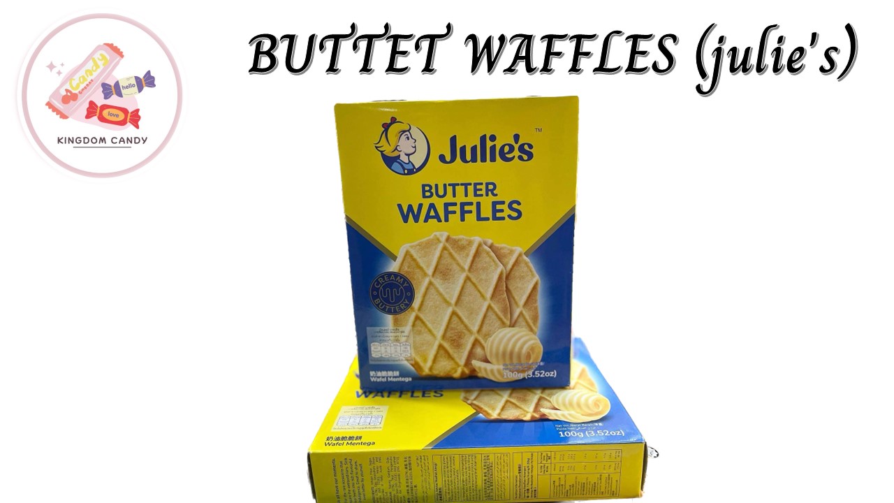 Julies Butter Waffles Biscuits Box 100g จูลี่ส์ วาฟเฟิลเนย จูลี่ส์ บัท