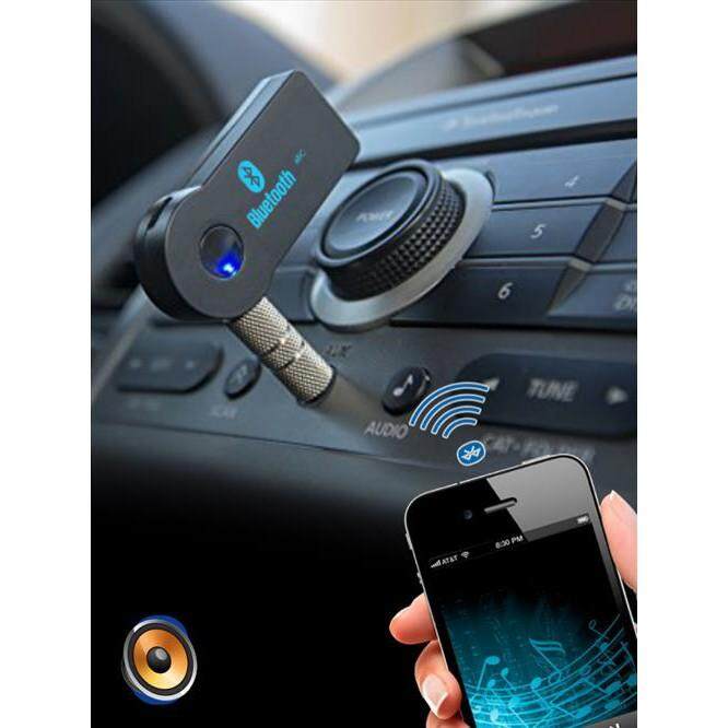 อุปกรณ์ไร้สาย บลูทูธต่อลำโพงในรถยนต์ Bluetooth Car Audio Receiver