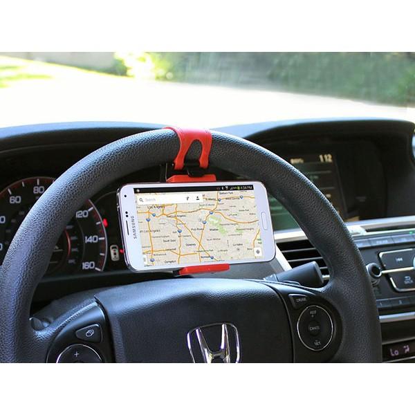 Car steering wheel phone holder ที่ยึดมือถือกับพวงมาลัยรถยนต์