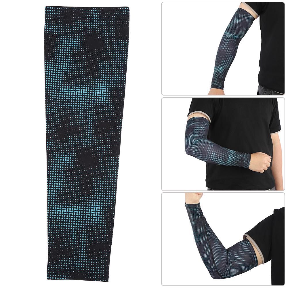 【ราคาถูกสุด】Sun Protection Cooling Arm Sleeves, Lengthen Breathable Arm ...