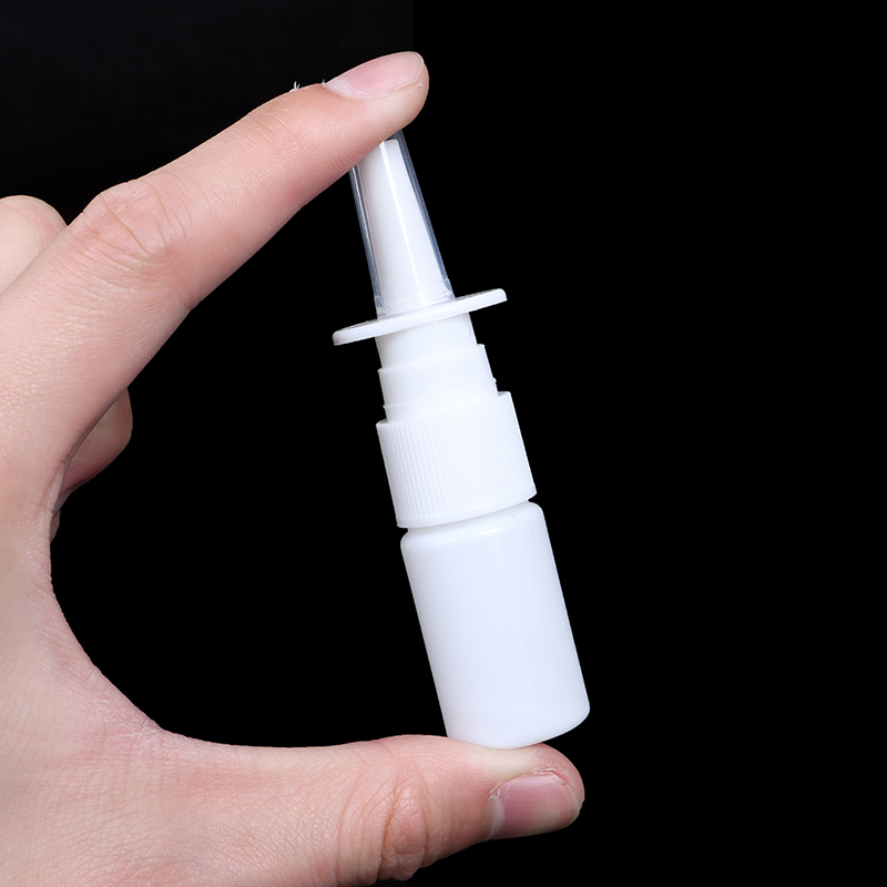 Nofui 10 20ml 30ml Empty Plastic Nasal Pump Spray Bottles Sprayer Mist Nose Refillable