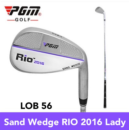 EXCEED : ไม้กอล์ฟ ไม้ตีกอล์ฟ RIO SAND WEDGE 2016 Stainless Steel Ball SG001 56/60 Degree SG001