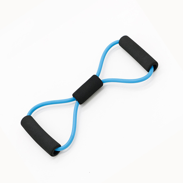ส่งฟรี [สีฟ้า]YIWUSHOP ปลีก/ส่ง YW10115 ยางยืดออกกำลังกาย เชือกดึงออกกำลังกาย โยคะ อุปกรณ์ออกกำลังกายกีฬา