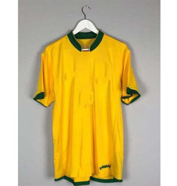 1998 Brasil Soccer Jerseys 2002 Retro Camisetas Carlos Romario