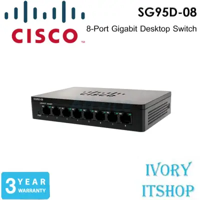 Cisco SB SG95D-08 8-Port Gigabit Desktop Switch