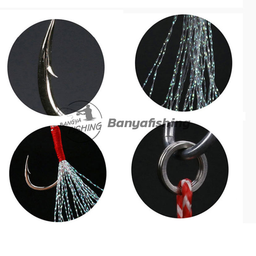 ชุดเบ็ด ไมโครจิ๊ก ผูกสำเร็จ / Micro Jigging Assist Hooks Spectrum