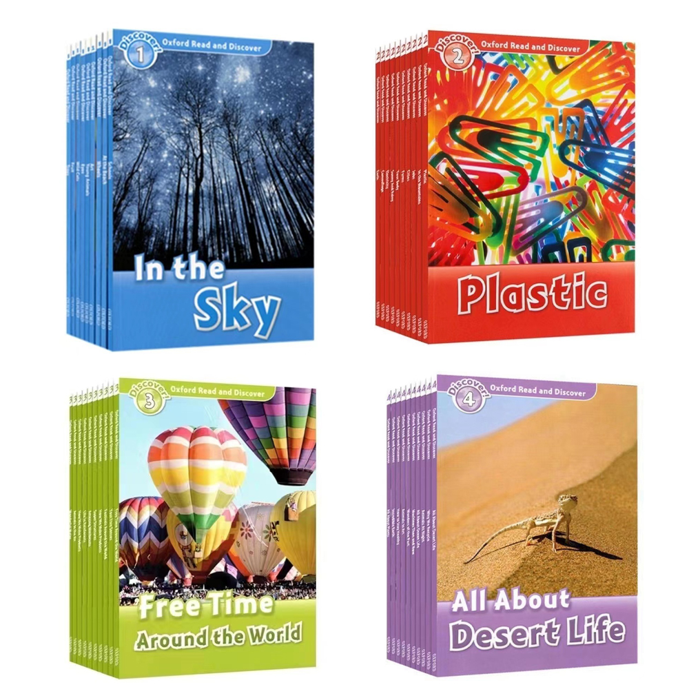 108 Books Oxford Read and Discover 1-6 Stages Oxford Reading and