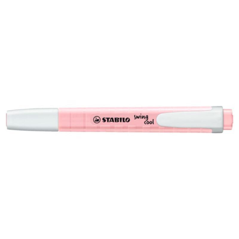 Electro48 STABILO Swing Cool Pastel ปากกาเน้นข้อความ สี Pink Blush 275/129-8