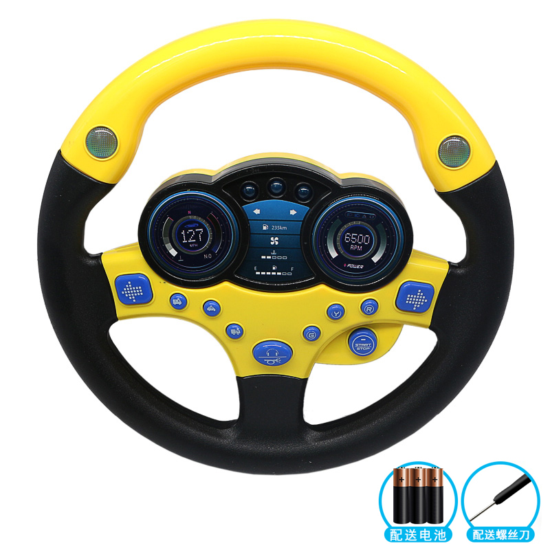 toy steering wheel for back of car