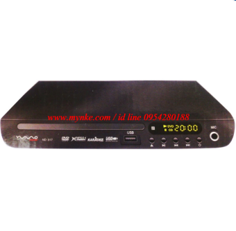 NKE เครื่องเล่นดีวีดี  DVD KARAOKE USB MP3 VCD รุ่น NANO ND-817