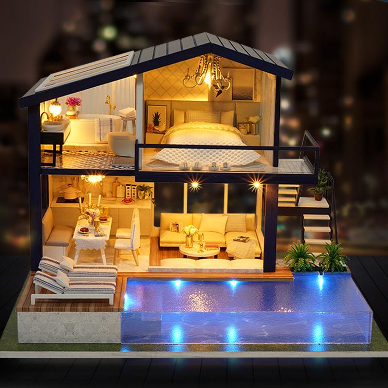 miniature house building kits