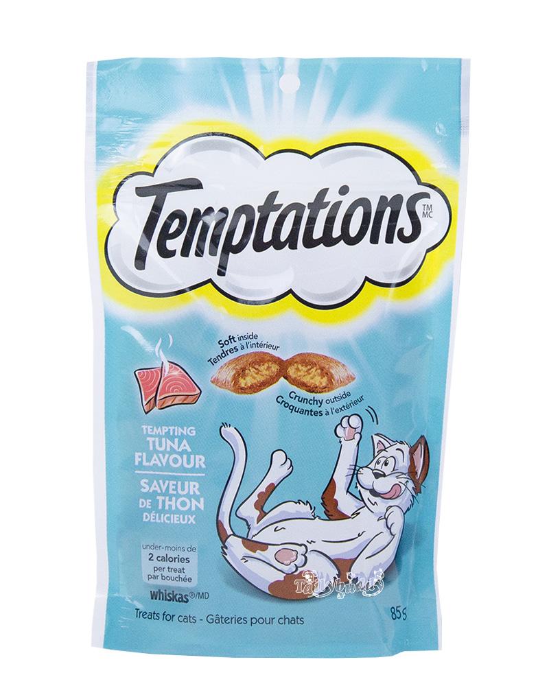 Temptation tempting tuna 85g. เทมเทชั่น ขนมแมว 85g. รสทูน่า