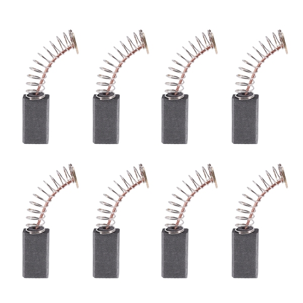 8 Pcs 5 x 8 x 14mm Carbon Brush Replacement for Electric Angle Grinder