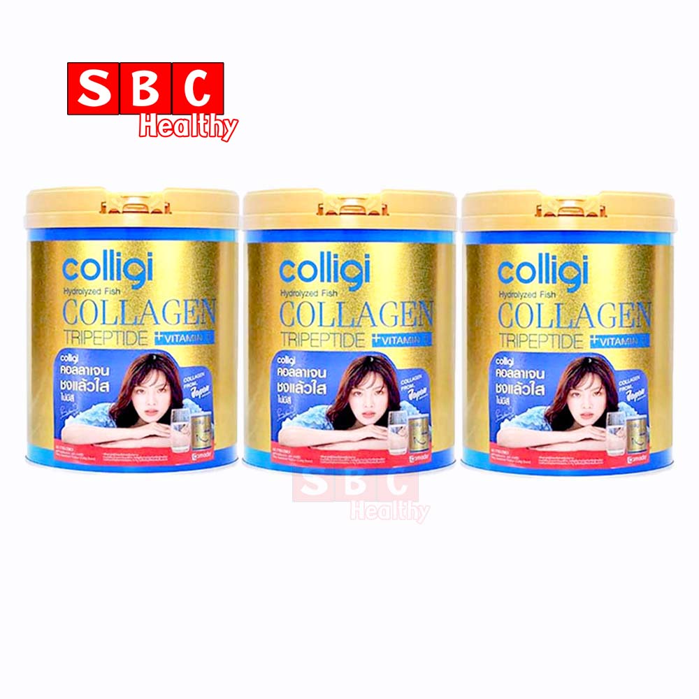 Amado Colligi Collagen {ป๋องใหญ่ x3} คอลลิจิ คอลลาเจน (201g. x3)