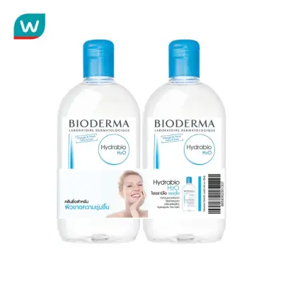 Bioderma Hydrabio H2O 500 ml (TWIN pack)