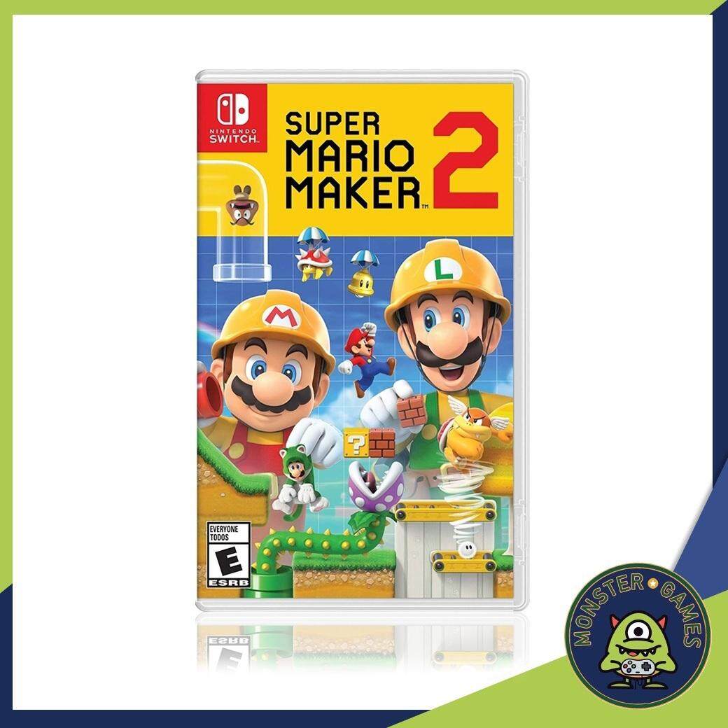 Super Mario Maker 2 Nintendo Switch game (เกมส์ Nintendo Switch)(ตลับเกมส์Switch)(แผ่นเกมส์Switch)(ตลับเกมส์สวิต)(Mario Maker 2 Switch)