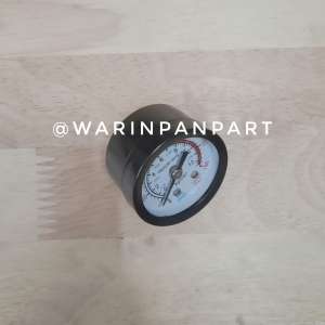 Pressure Gauge 0-180 PSI เกลียว 1/8 (1หุน) สำหรับปั๊มลม โรตารี่ และออล์ยฟรี Pressure Gauge 0-180 PSI เกลียว 1/8 (1หุน) สำหรับปั๊มลม โรตารี่ และออล์ยฟรี
