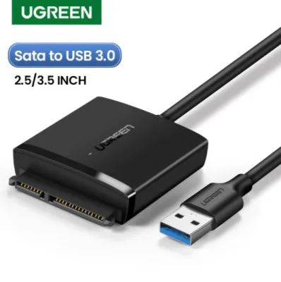 Ugreen SATA USB Adapter USB 3.0 to Sata3 Cable Converter For 2.5 3.5 HDD SSD Hard Disk Drive