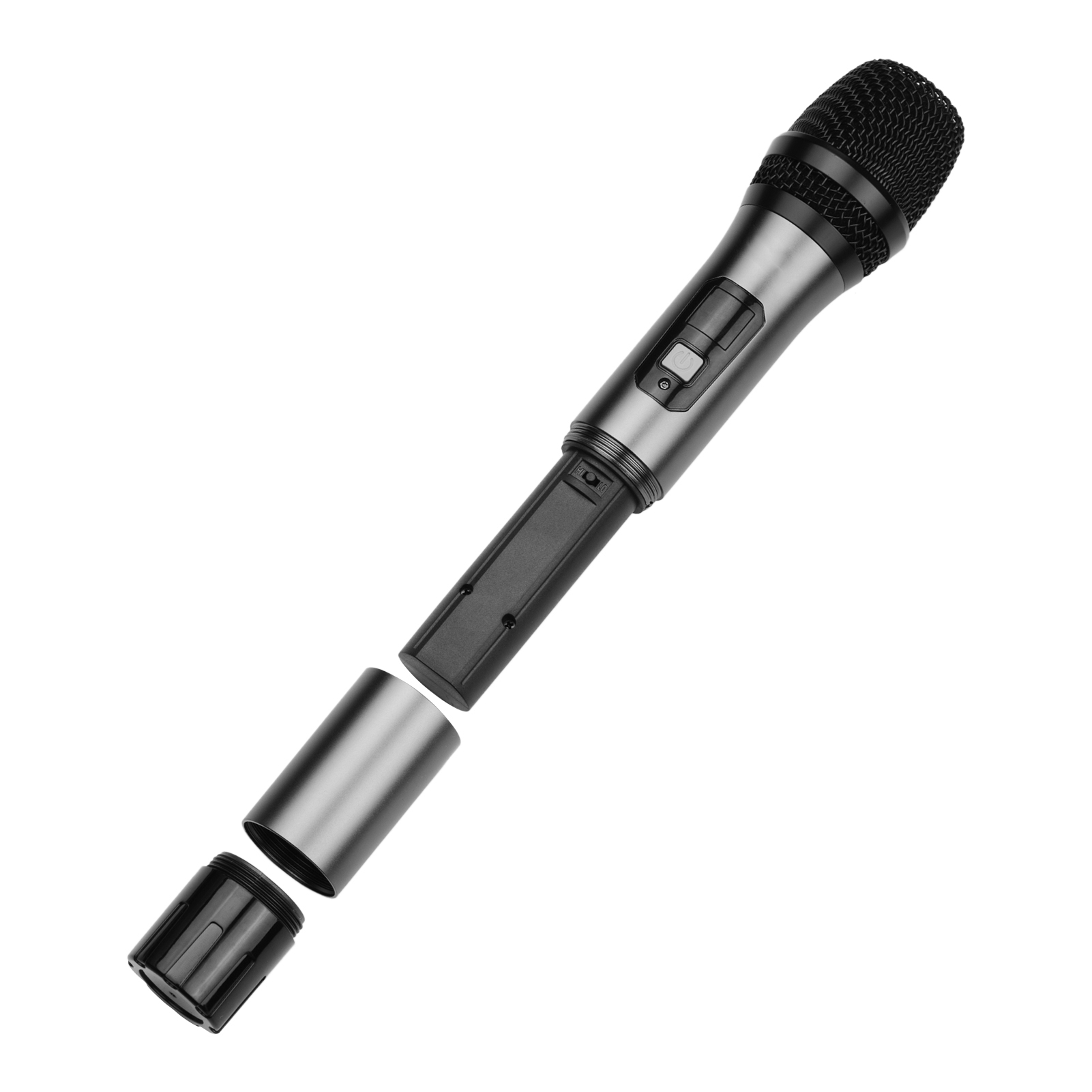 UHF Wireless Microphone System With Dual Handheld Cardioid Microphone uhf-wireless-microphone-system-with-dual-handheld-cardioid-microphone