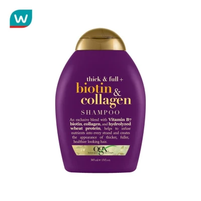 OGX Thick & Full + Biotin & Collagen Shampoo 385 Ml.