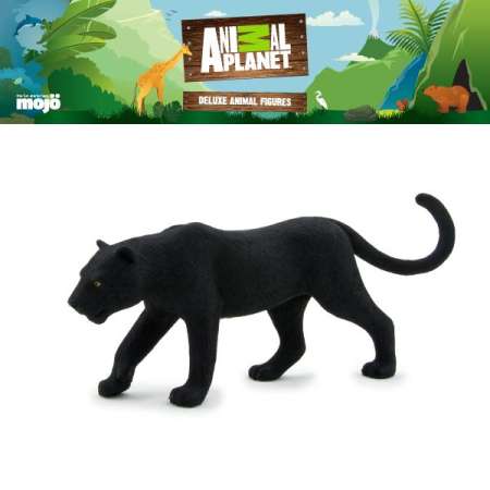 โมเดลสัตว์ลิขสิทธิ์ Animal Planet แท้ - Black Panther