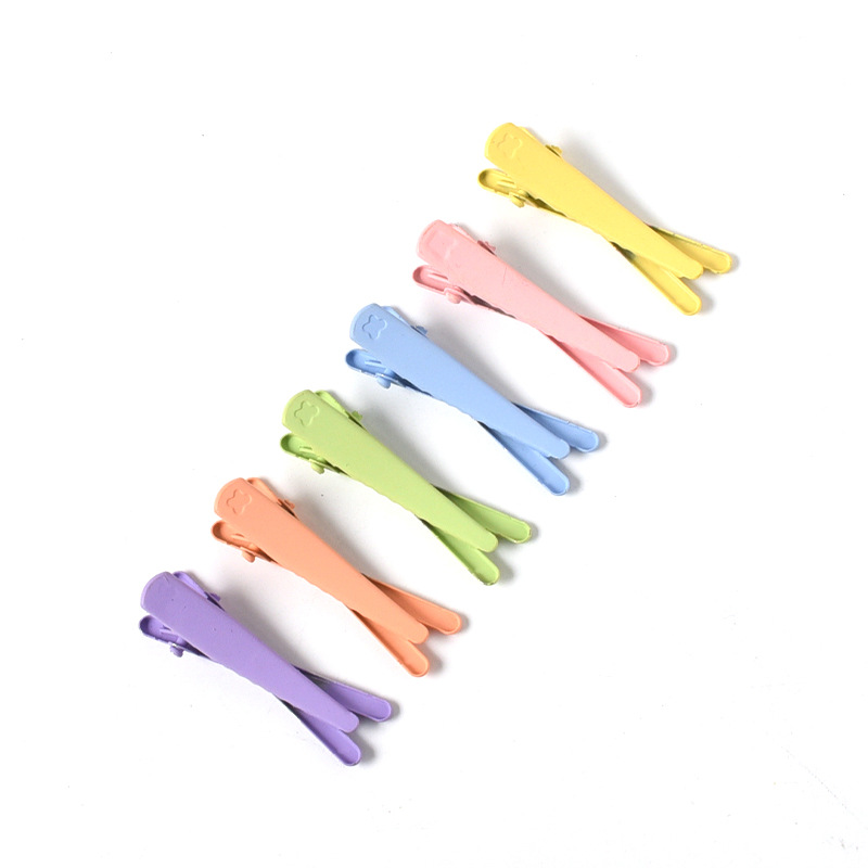 Ins net red cross hair clip Xshaped hair clip duckbill clip bb clip