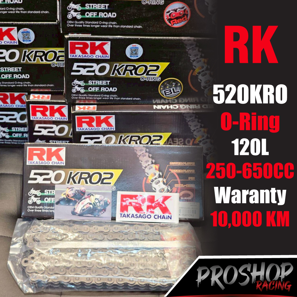 [💥Dây xích RK 520 dài 120 mắt O-Ring có 8 màu sắc KRO oring 120 mắt]