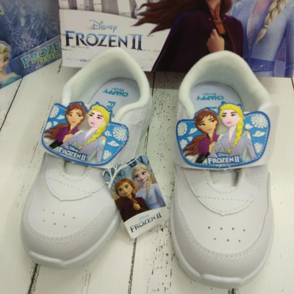 SCPPLaza FROZEN II รองเท้าเด็กอนุบาลหญิง รองเท้านักเรียน พละ เจ้าหญิง เอลซ่า ราชินีหิมะ โฟรเซ่น CF2563  ลิขสิทธิ์แท้ ลดราคาพิเศษ ส่งเคอรี่