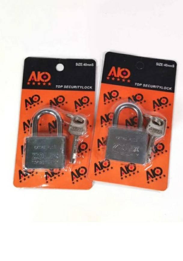 ่jjviewpoint AIO Key lock กุญแจล็อคอเนกประสงค์สแตนเลส ไซด์ 40mm