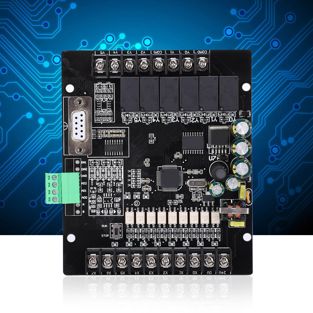 【Mother and Baby】บอร์ดควบคุมอุตสาหกรรม PLC Programmable Controller ...