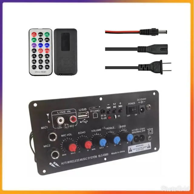 🔥HOT SALE🔥 แอมป์จิ๋วคาราโอเกะ /bluetooth /USB / TF/ 60W ##ทีวี กล่องรับสัญญาน กล่องทีวี กล่องดิจิตัล อิเล็แทรอนิกส์ เครื่องบันทึก กล้องวงจรปิด จานดาวเทียม AV HDMI