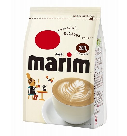 Marim マリーム Original Coffee Creamer มาเรียม ครีมเทียม ทำจากนม สูตรออริจินอล 260g.