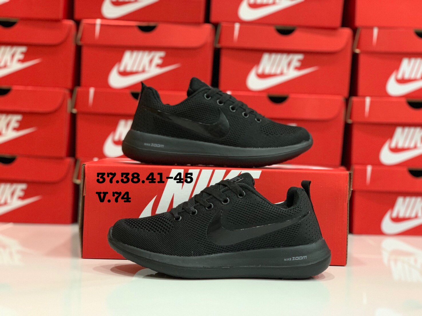 [Jsports] รองเท้าN AIR ZOOM ไซส์ 3645 มี 4 สี นุ่ม ยึดเกาะได้ดี เบา