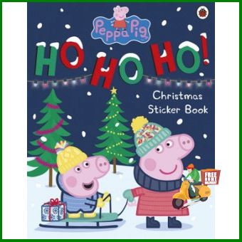 Happiness is all around. PEPPA PIG: HO HO HO! CHRISTMAS STICKER BOOK
