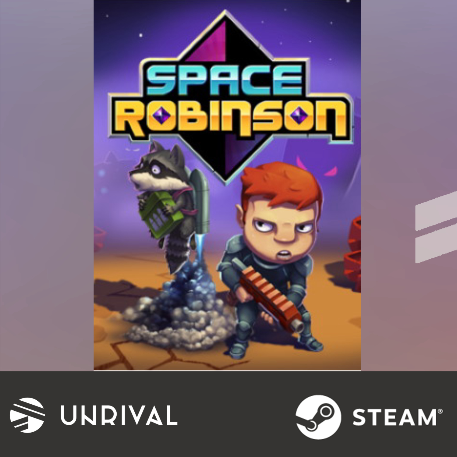 Space Robinson: Hardcore Roguelike Action PC Digital Download Game - Unrival