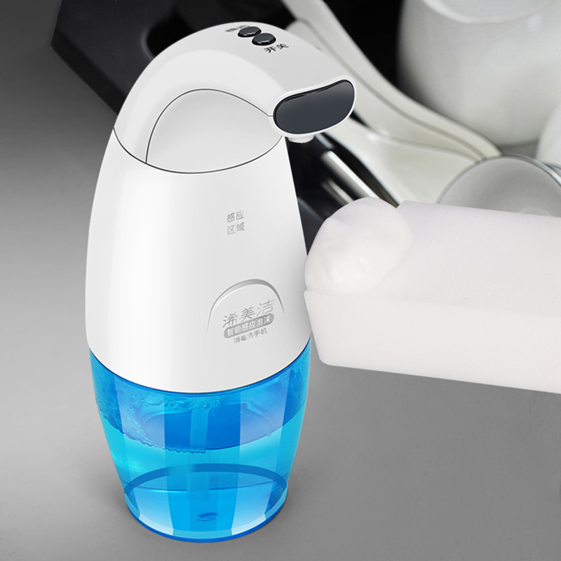 เครื่องจ่ายแอลกอฮอล์แบบสเปรย์อัตโนมัติ Automatic Spray Alcohol Dispenser Hands Free Touchless IR Sensor Liquid Hand Wash tool