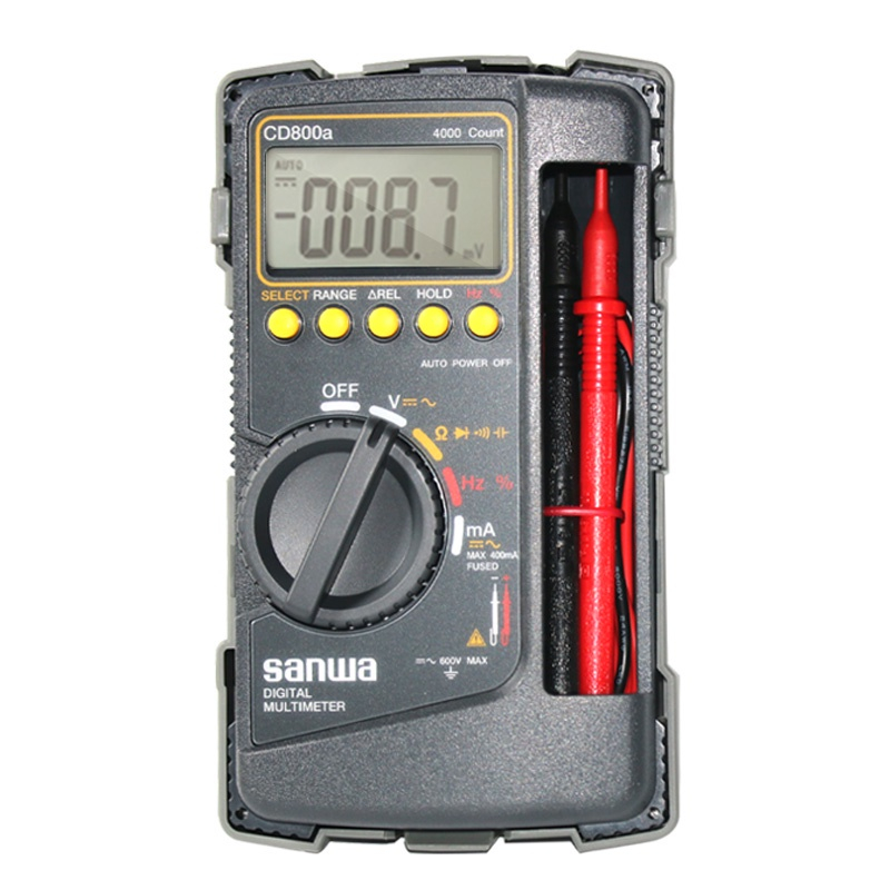 Sanwa ดิจิตอล มัลติมิเตอร์ Cd800a แม่นยำ คุ้มค่า มืออาชีพ แท้100 Digital Multimeter Paraclete 6941